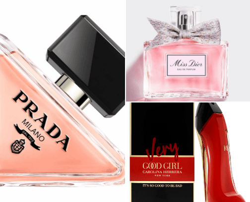 Women perfume🌹 cover photo collage