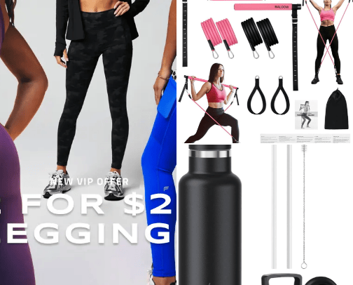 Essentials for your Workouts cover photo collage