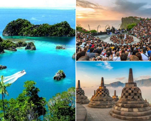 Experiences That Define Indonesia cover photo collage