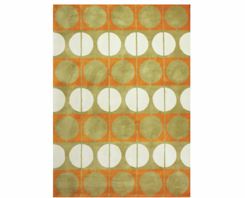 Happiness Decoded: Colorful Geometric Rugs cover photo collage