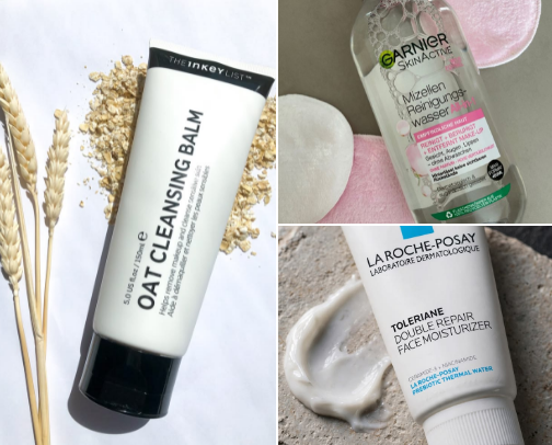 Morning Skincare Routine for Oily to Normal Skin ☀️ cover photo collage