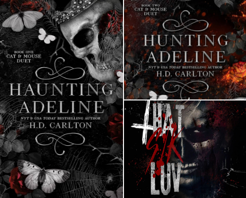 Enemies, Obsession, and Desire 🖤My Top Dark Romance Picks cover photo collage