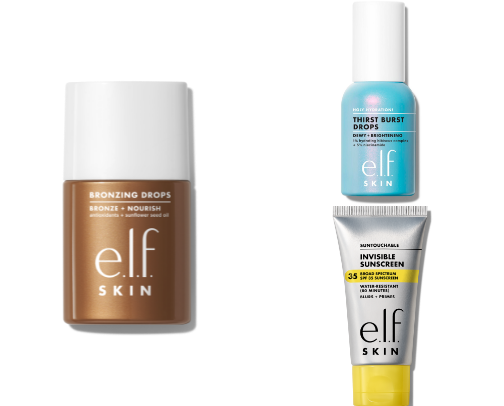 Elf dupes for high end products that anyone can buy at the drugstore on the cheap cover photo collage