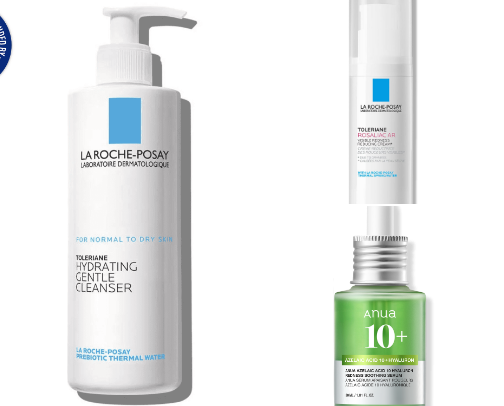 Skincare that improved my Rosacea cover photo collage