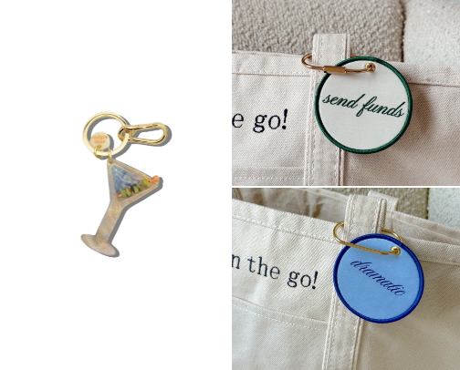 A bag charm summer! cover photo collage