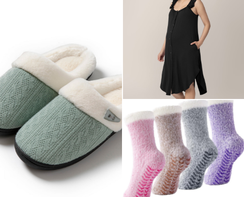 What to pack in your labor and delivery hospital bag cover photo collage