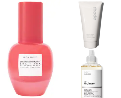 Skincare favourites cover photo collage