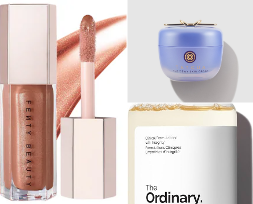 My favorite beauty recs cover photo collage