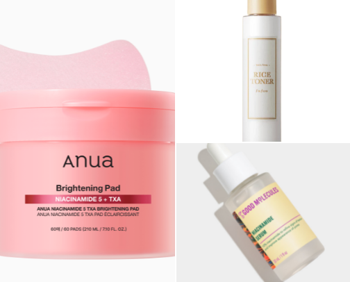 Skincare cover photo collage