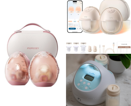 Nursing/Breastfeeding Must Haves cover photo collage