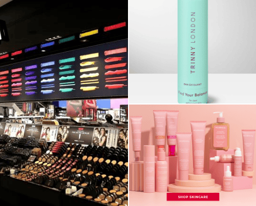 Beauty cover photo collage
