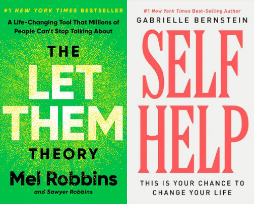 Self Help Books cover photo collage