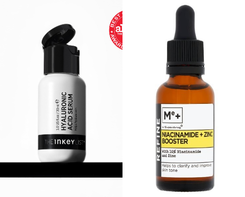 Face serums cover photo collage