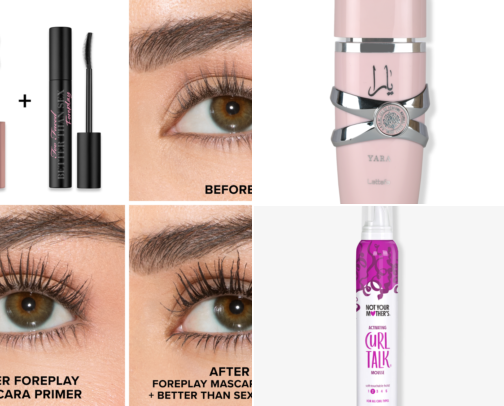 Glow, Glam & Good Finds cover photo collage