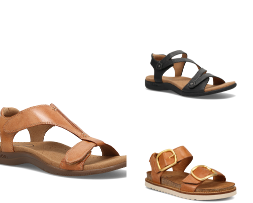 Most comfortable walking sandals with arch support cover photo collage