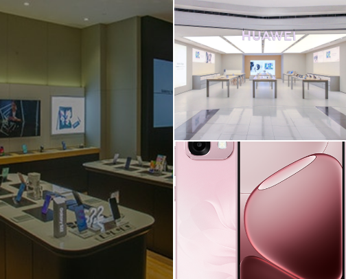 Mobile gadgets and accessories cover photo collage