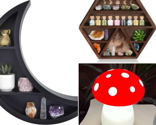 ⭐ Cozy Witch Home Decor cover photo collage