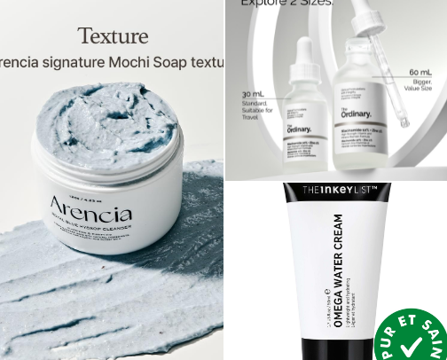 Setting Up Your Beginner PCOS Skincare Routine: 5 Actives That Actually Work cover photo collage