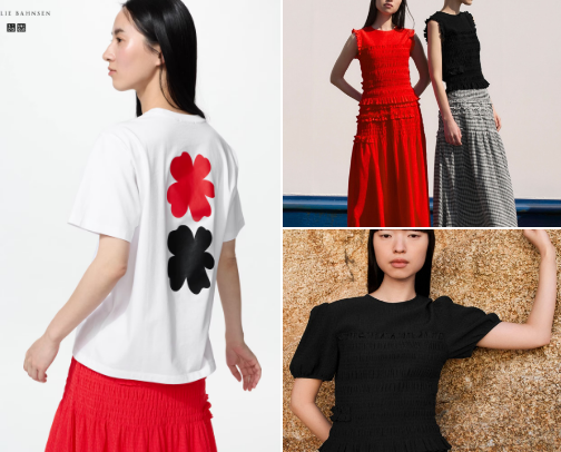 UNIQLO x Cecilie Bahnsen — The Perfect Blend of Simplicity & Femininity cover photo collage