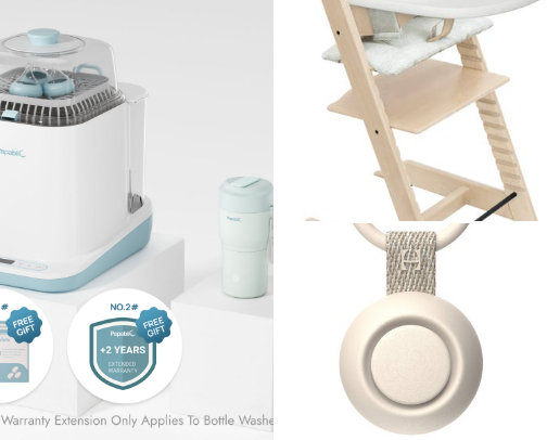 Registry items cover photo collage