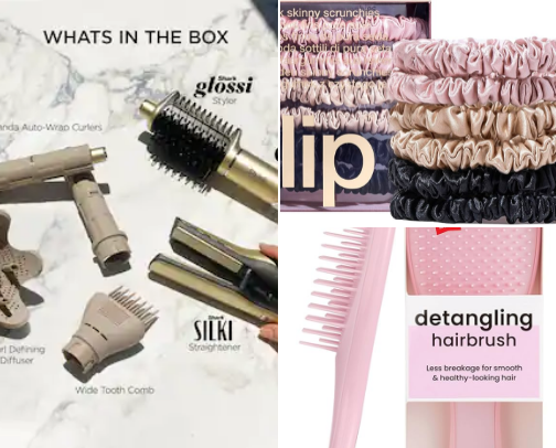 Hair Tools For curly Hair cover photo collage