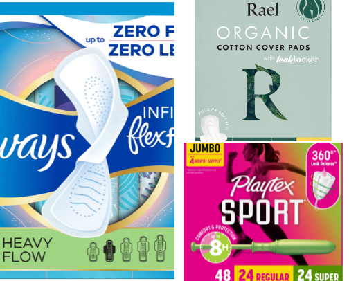 THAT time of the month must haves cover photo collage