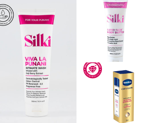 Body care cover photo collage
