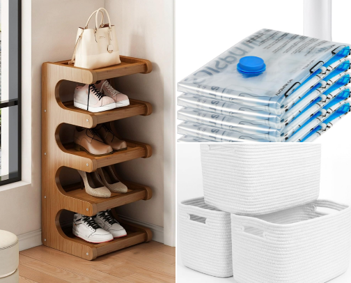 Home organization cover photo collage