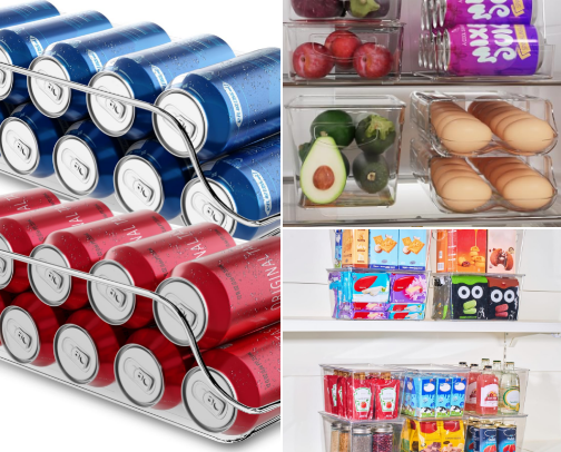Fresh & Organized: Clever Refrigerator Storage cover photo collage