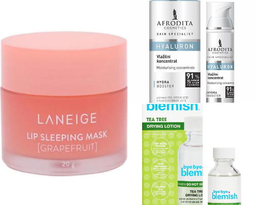 Skin care 💁‍♀️ cover photo collage