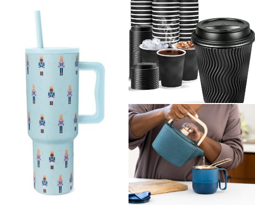 Cups and stuff 💕☕️🫖 cover photo collage