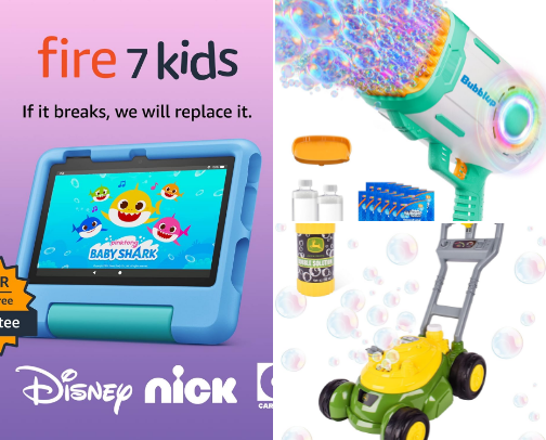 Toys I've bought for my Grandbabies cover photo collage