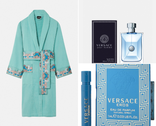 Versace Gallery cover photo collage