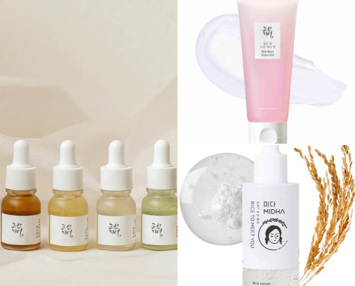 To Die For K-Beauty cover photo collage