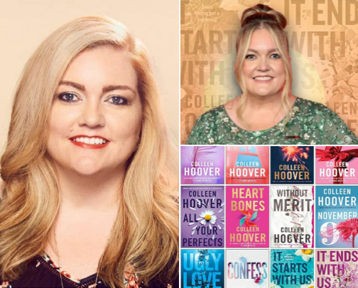 The Three Stages of Colleen Hoover cover photo collage