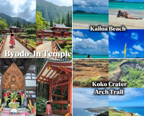 What to do & see in O’ahu Hawaii cover photo collage