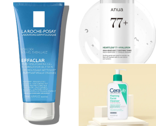 Clear Skin Essentials ✨ cover photo collage