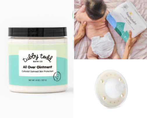 Baby health & wellness cover photo collage