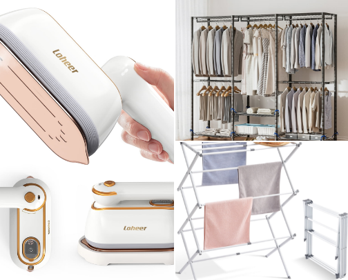 LAUNDRY CARE AND CLOSET ORGANIZATION cover photo collage