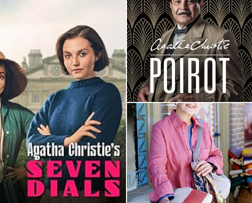 Agatha Christie cover photo collage