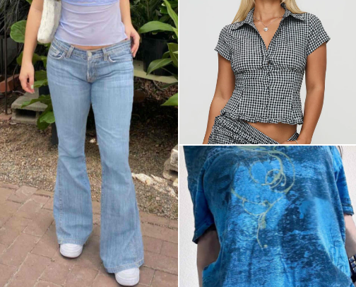 My 2000s inspired closet! cover photo collage