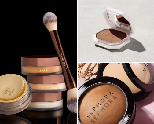 Powders to make you poreless cover photo collage