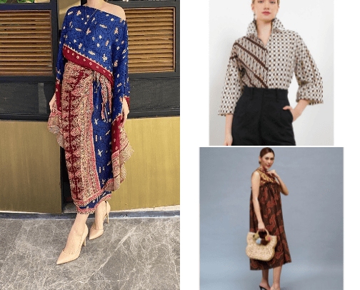 Batik cover photo collage