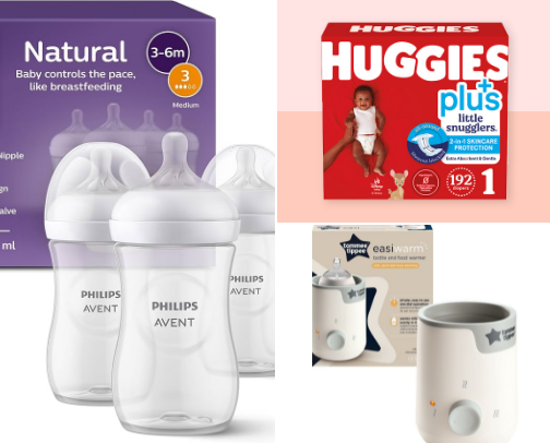 1st time mommy must-haves cover photo collage