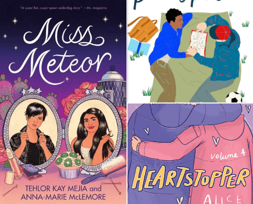 LGBTQ+ Reads cover photo collage
