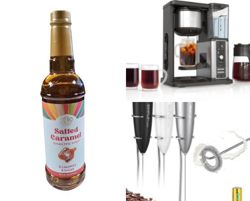 Coffee barista at home cover photo collage
