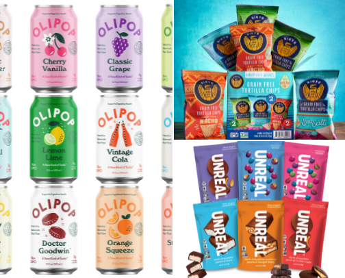 Healthy Snacks and Candy you NEED to buy for lunch or Road Trips cover photo collage