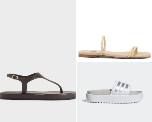 Cute Sandals cover photo collage