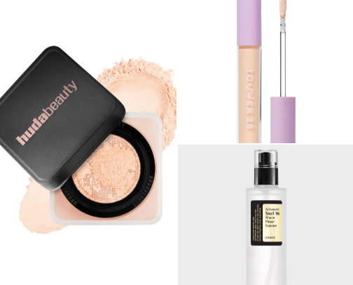 my favorite beauty recommendations for dry skin! cover photo collage