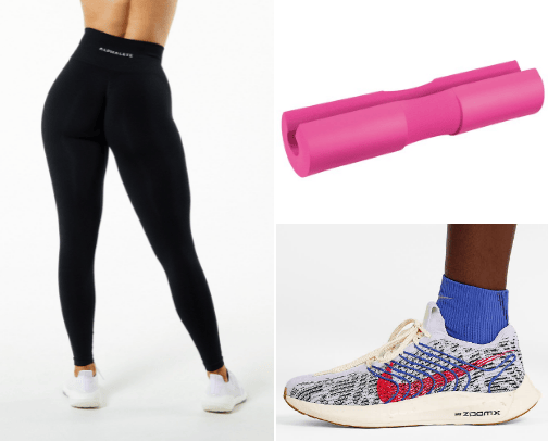 Gym things cover photo collage